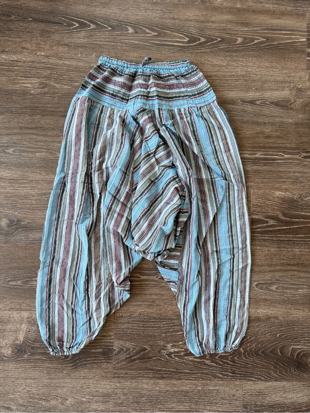 Bawa Striped Lightweight Harem Pants